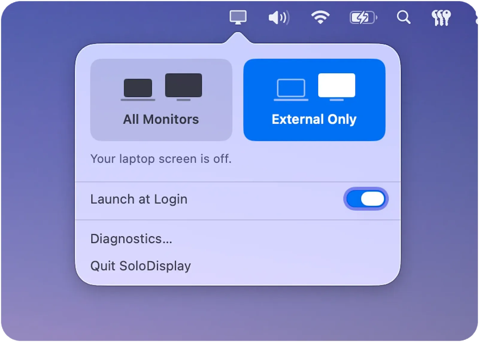 SoloDisplay  screenshot 2