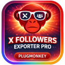 X Followers Exporter Pro by PlugMonkey