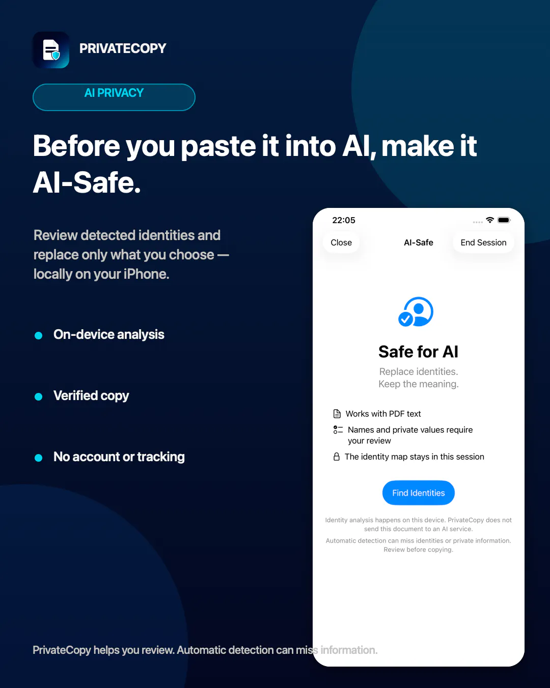 PrivateCopy screenshot
