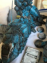 Mechwarrior Catapult Toy - 3D Printed and Painted gallery image