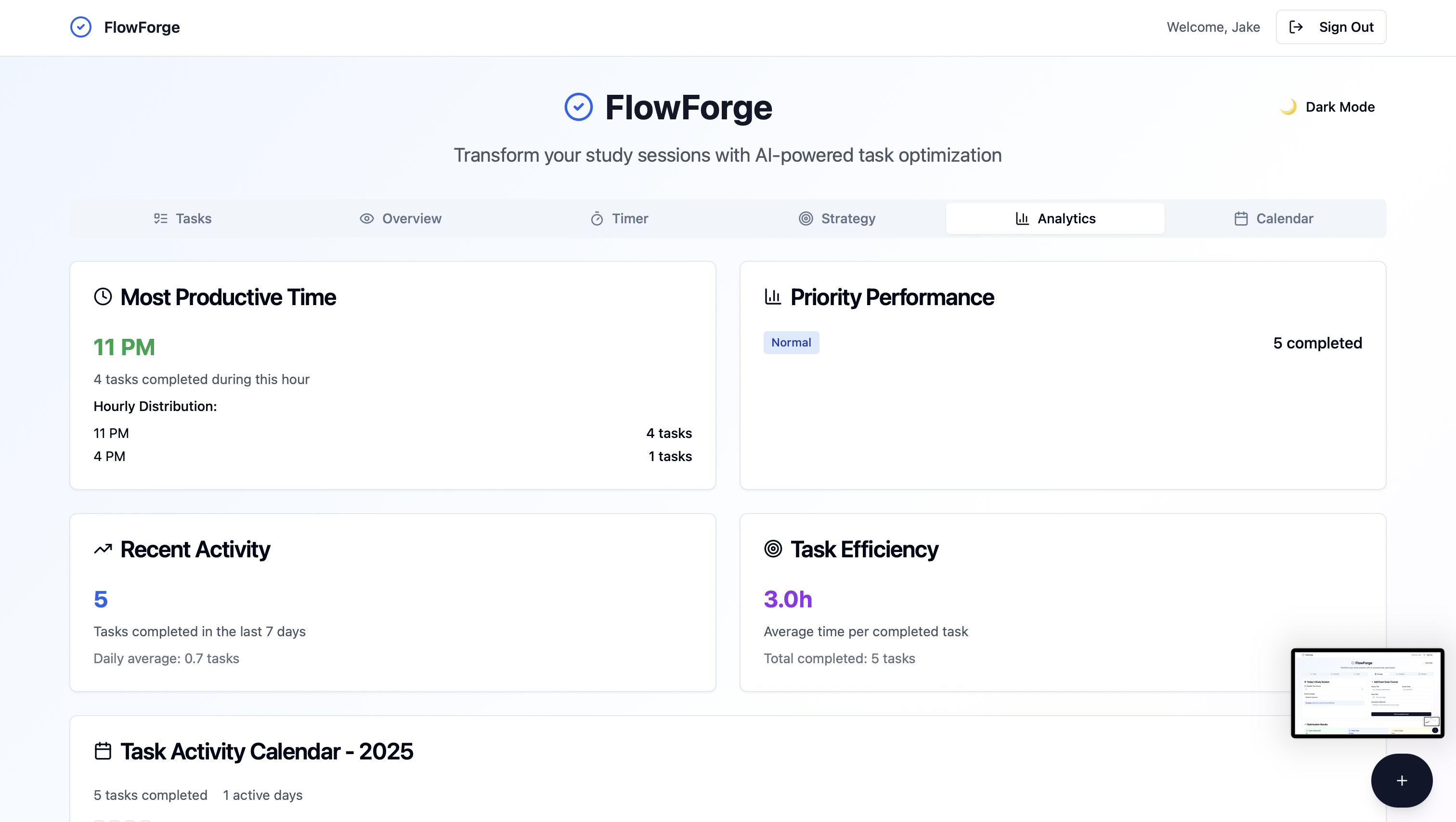 Flowforge - Ottimizzatore del flusso di attività media 5