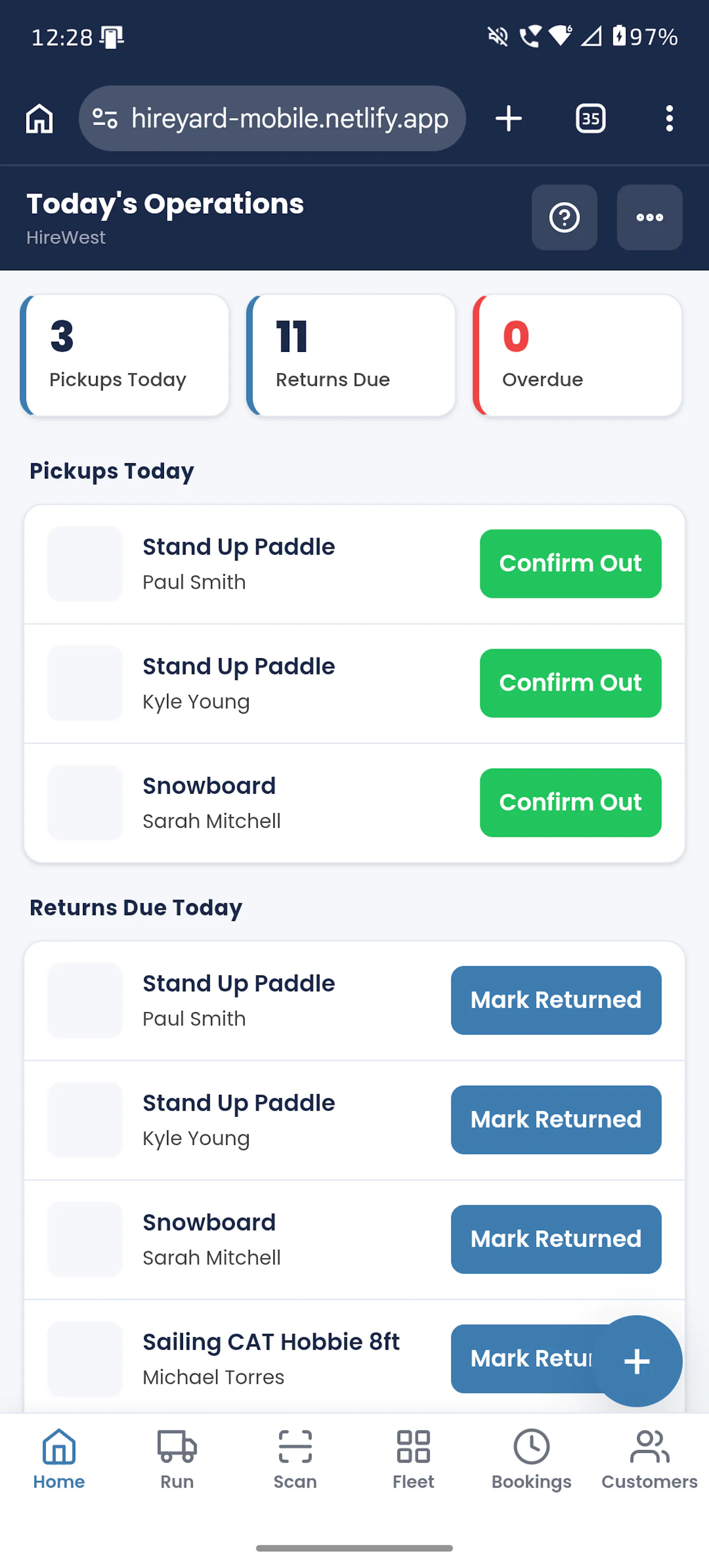 HireYard screenshot 2