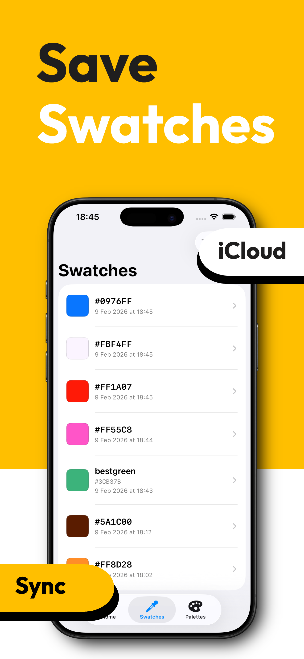 HuePickr - Screenshot 4 showing product features and functionality