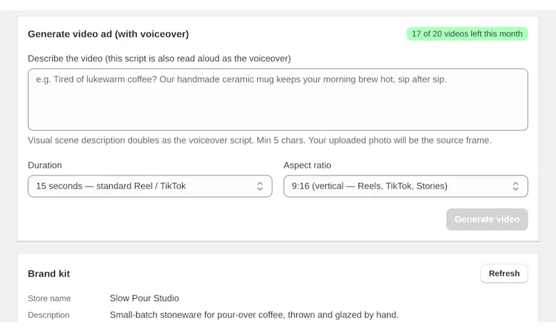 AdCreator AI screenshot 3
