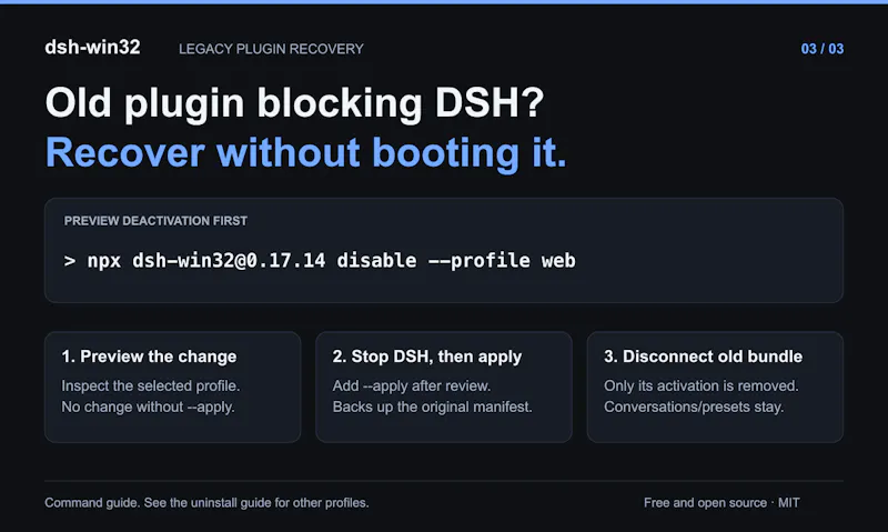 dsh-win32 screenshot 3