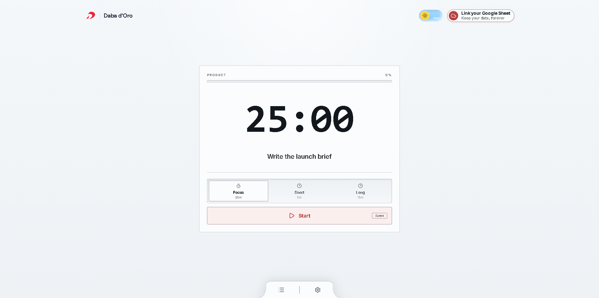 Dabadoro Pomodoro Timer gallery image