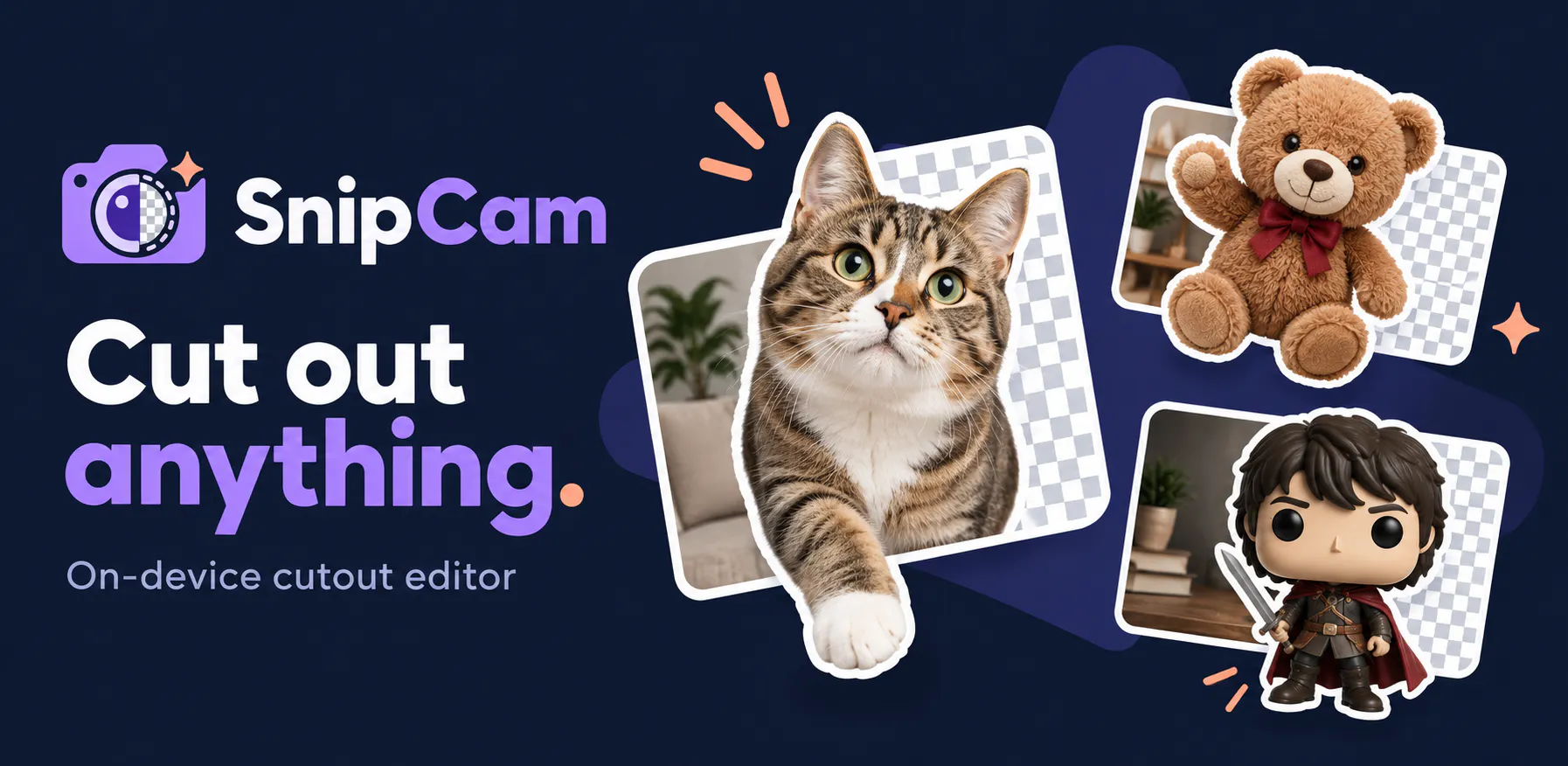 SnipCam — Private AI Cutout Camera gallery image