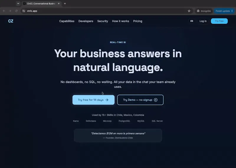 CtrlZ screenshot 1 (video preview)