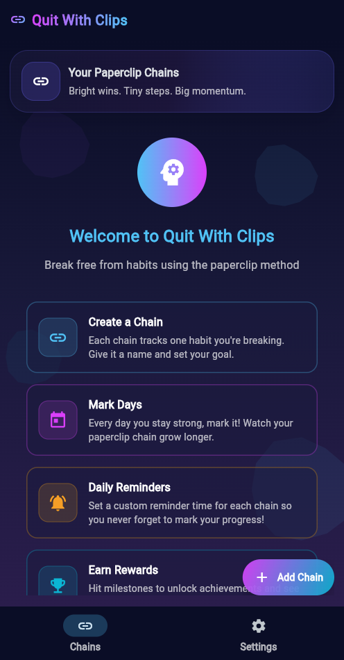 Quit With Clips: Habit Tracker gallery image