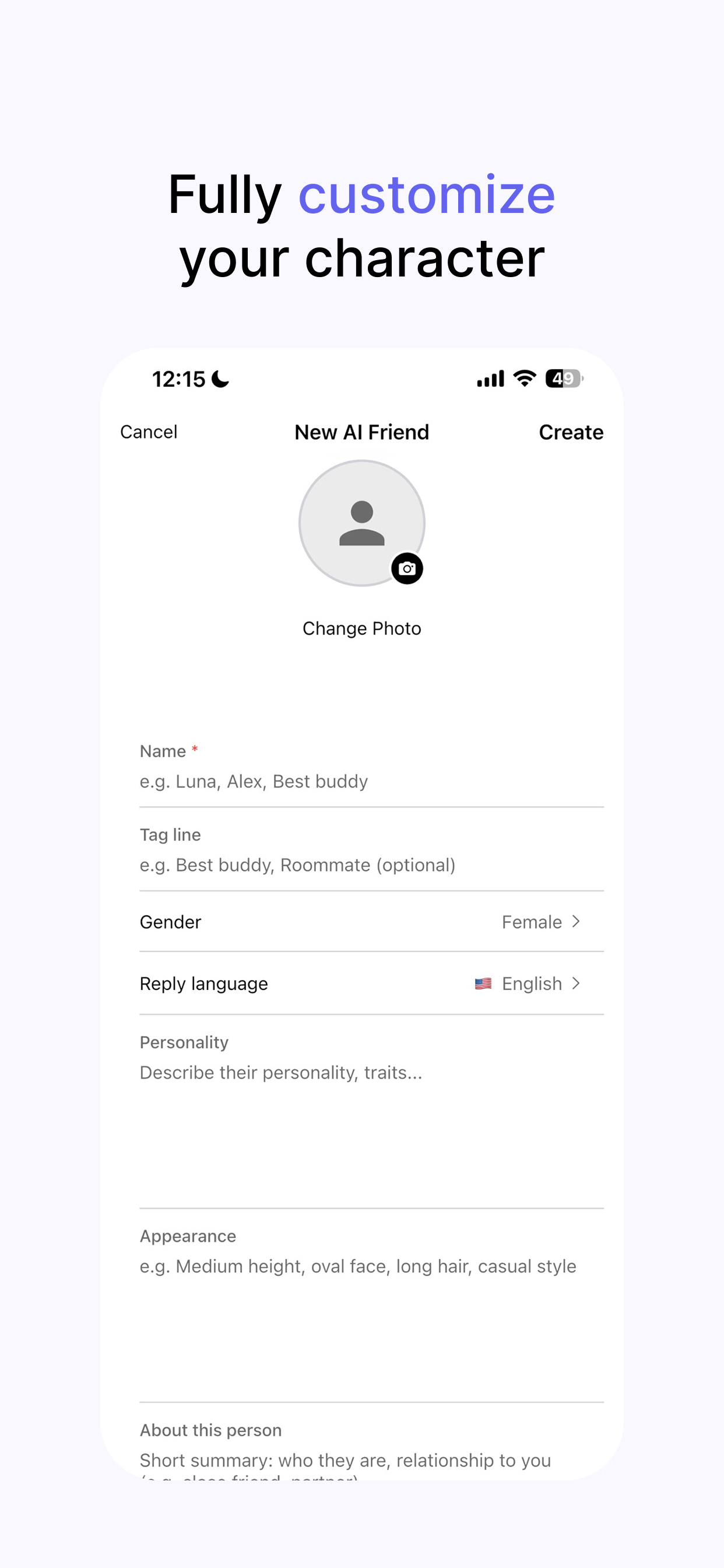 Chato - AI Chat Friends gallery image