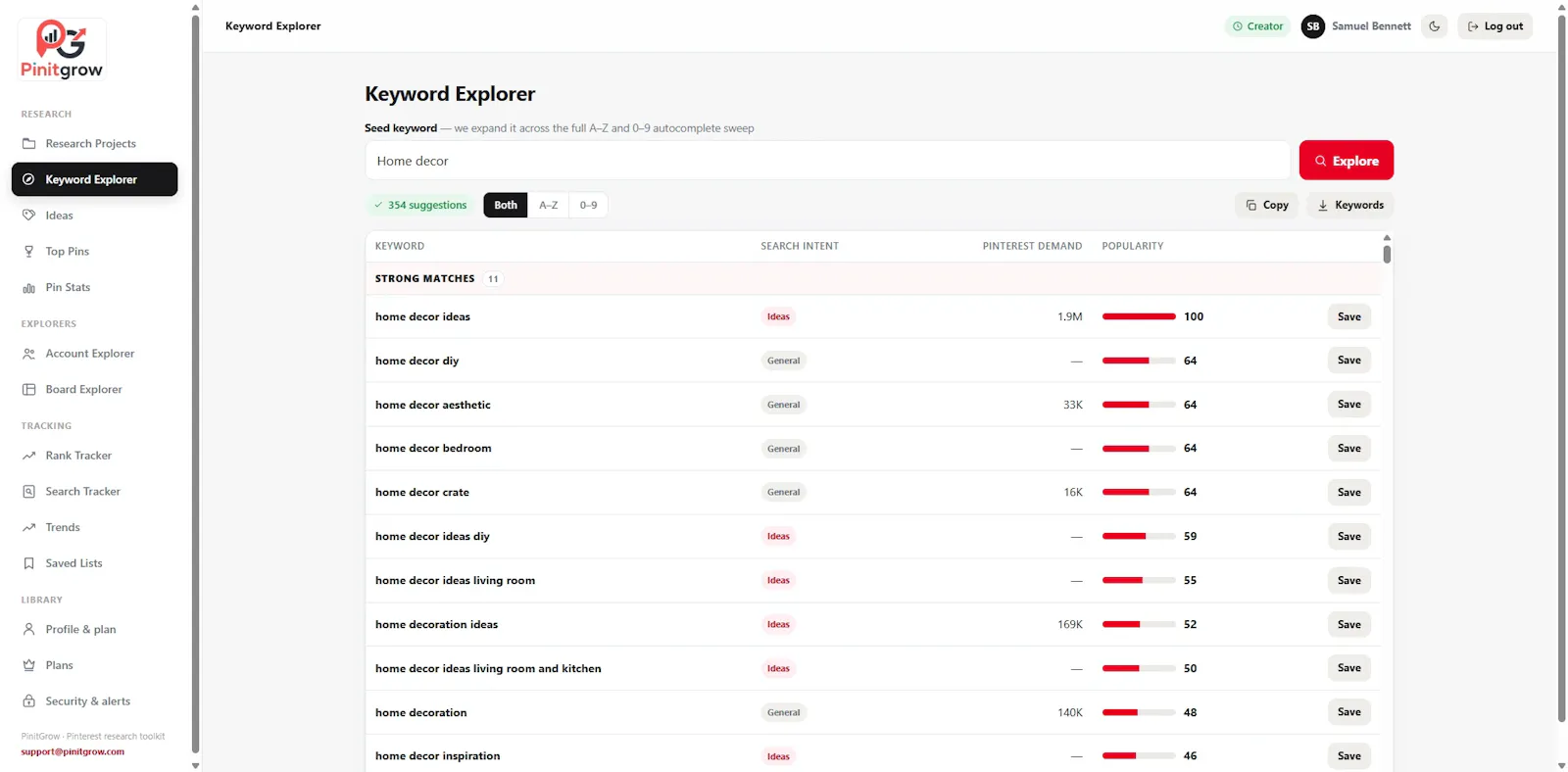PinitGrow screenshot 1