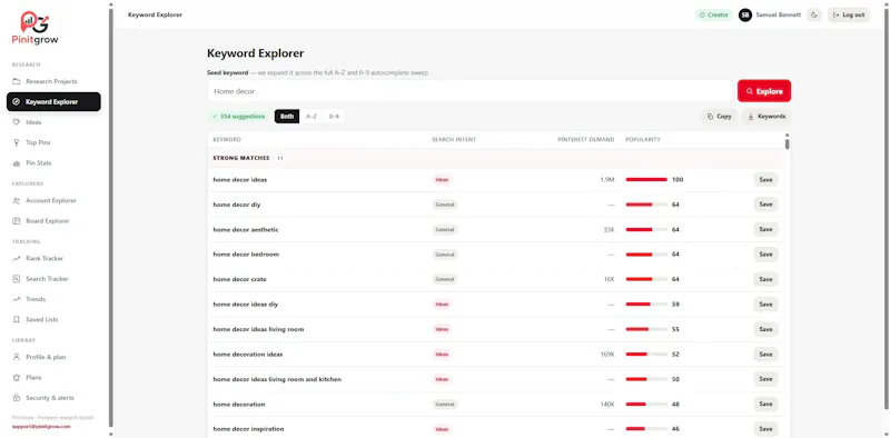 PinitGrow screenshot 1