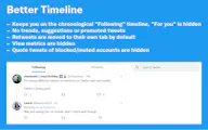 Control Panel for X.com / Twitter
