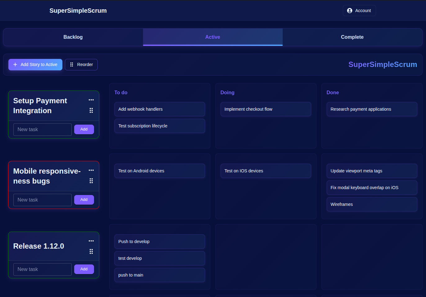 SuperSimpleScrum gallery image