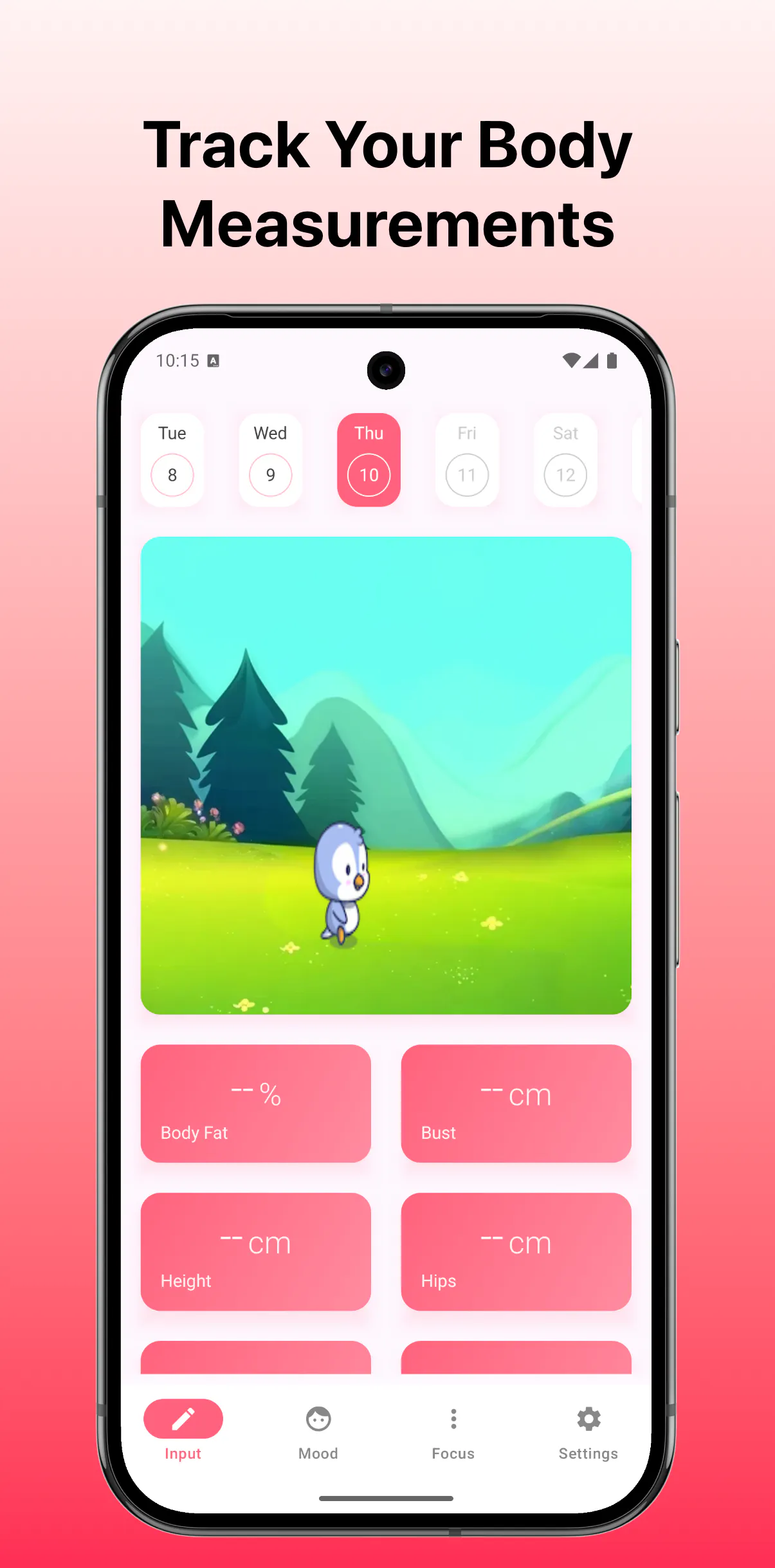 Cute Body Tracker Mood Focus gallery image
