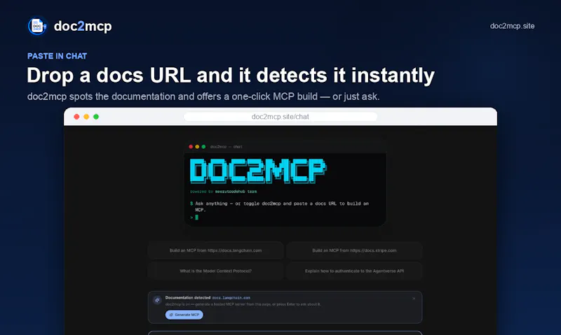 doc2mcp screenshot 2