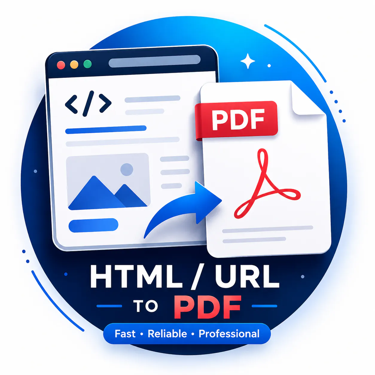 HTML to PDF API