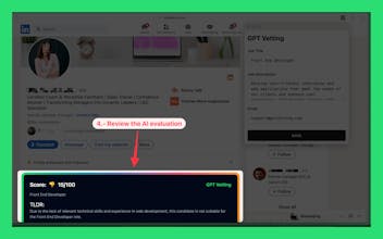 GPT Vetting - Chrome Extension gallery image