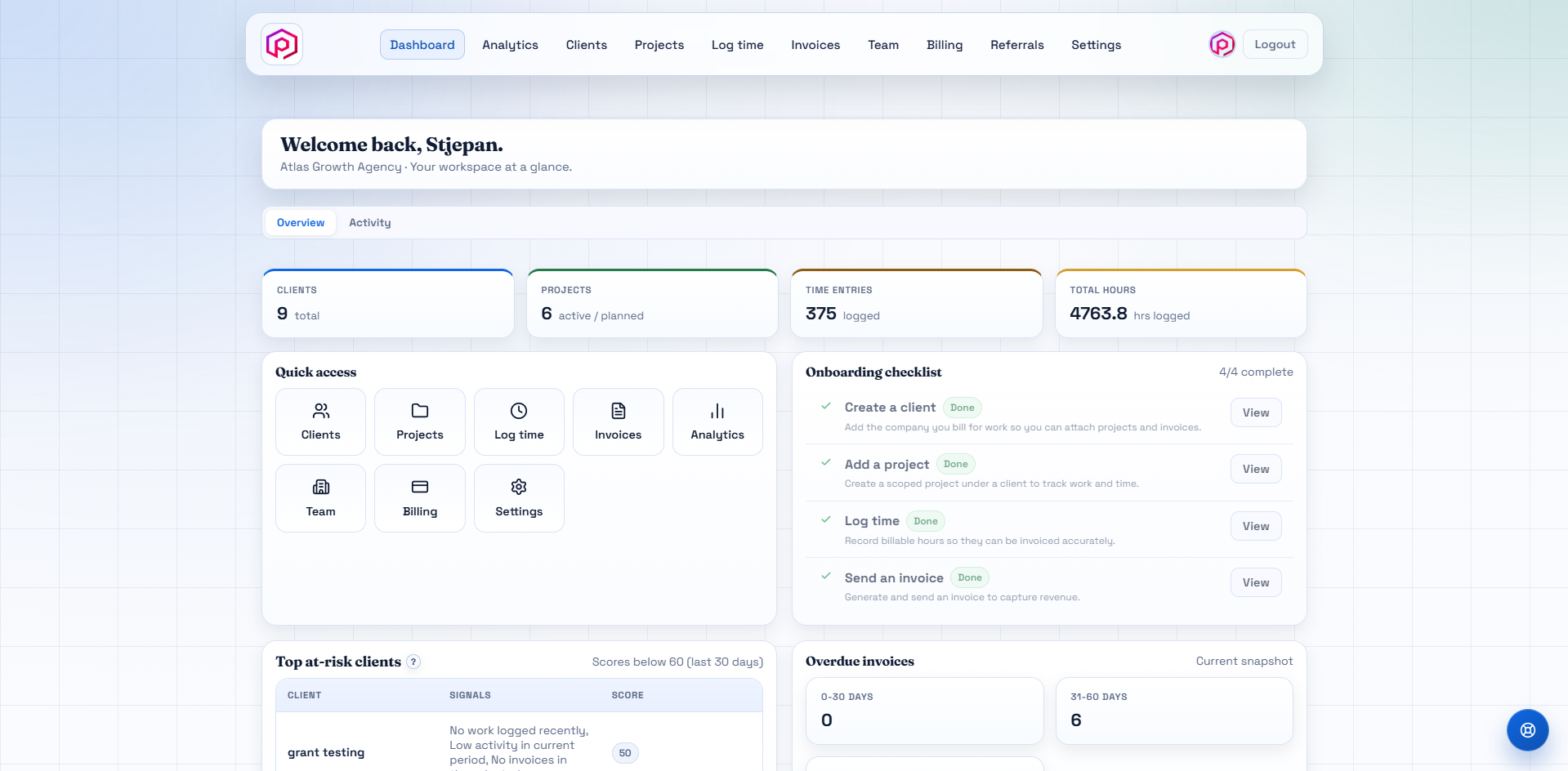 Agency Billing Hub gallery image