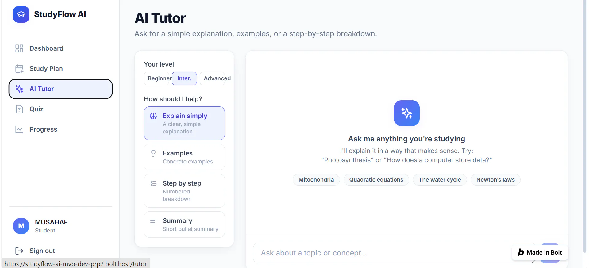 StudyFlow AI  gallery image