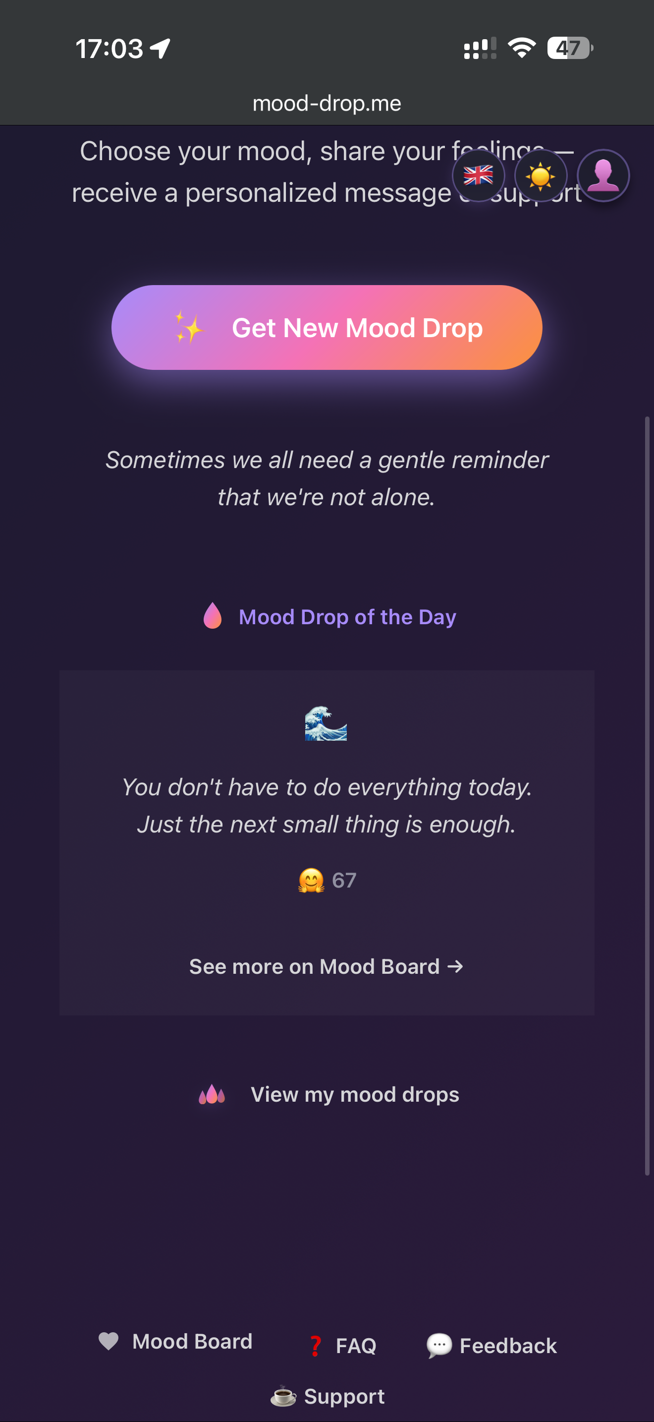 MoodDrop gallery image