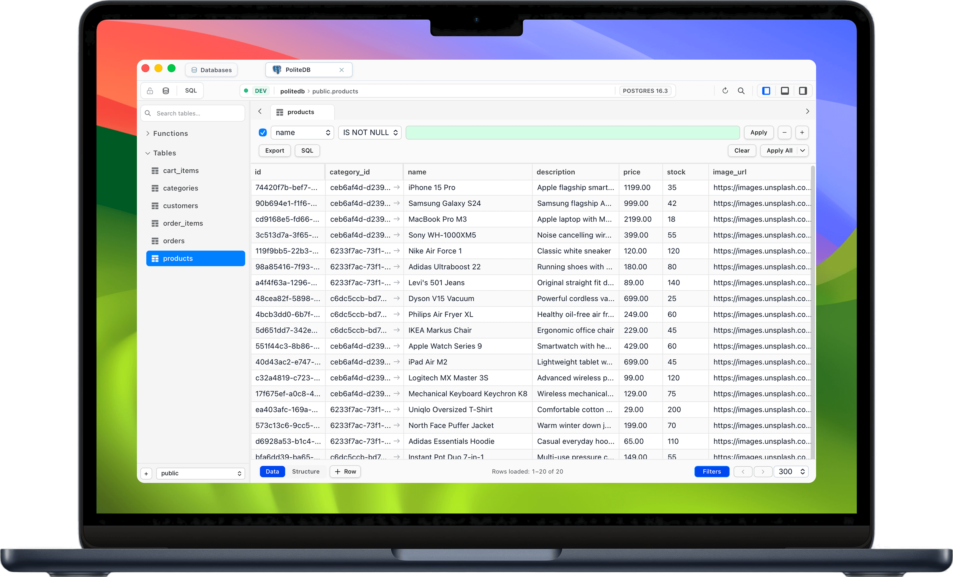 PoliteDB gallery image