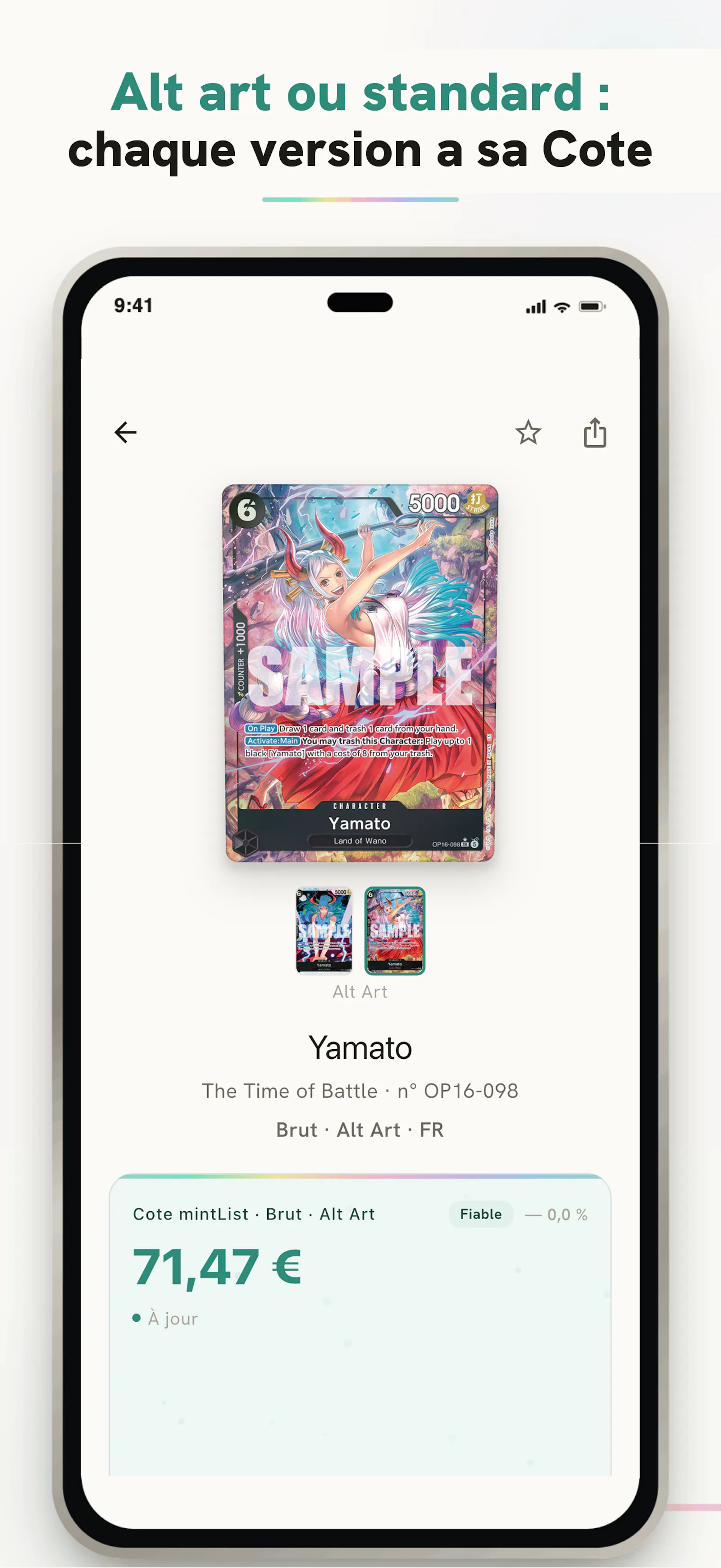 mintList screenshot 1