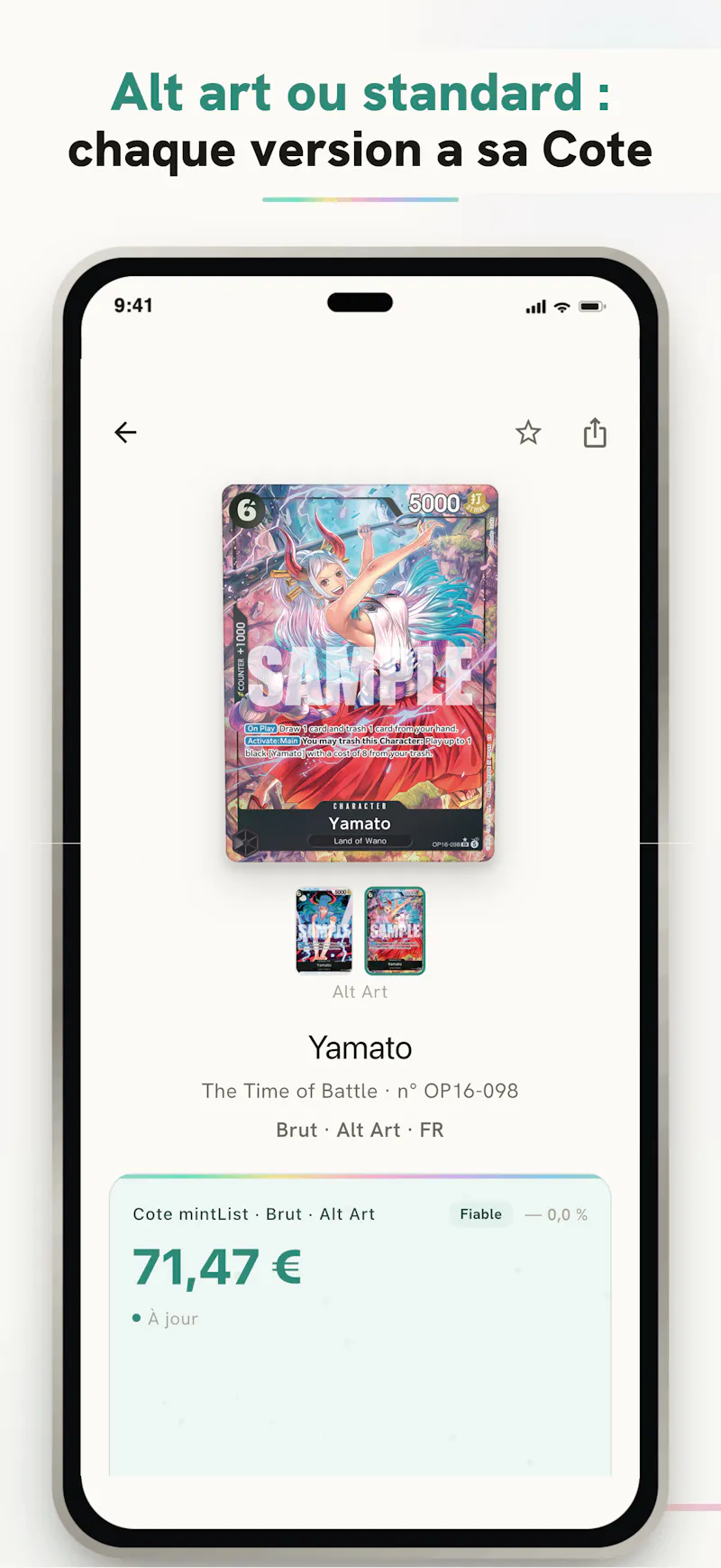 mintList screenshot 1