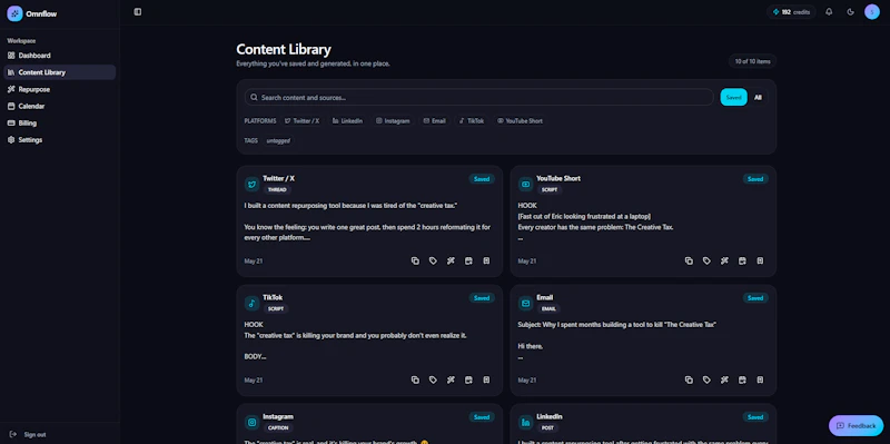 Omnflow screenshot 6