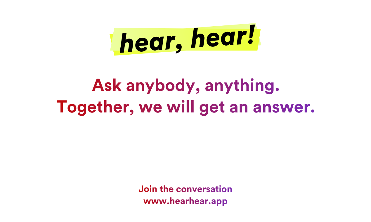 hear, hear! gallery image