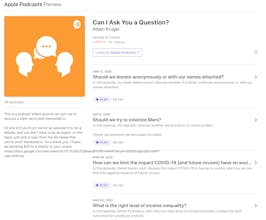 Can I Ask You A Question? Podcast gallery image