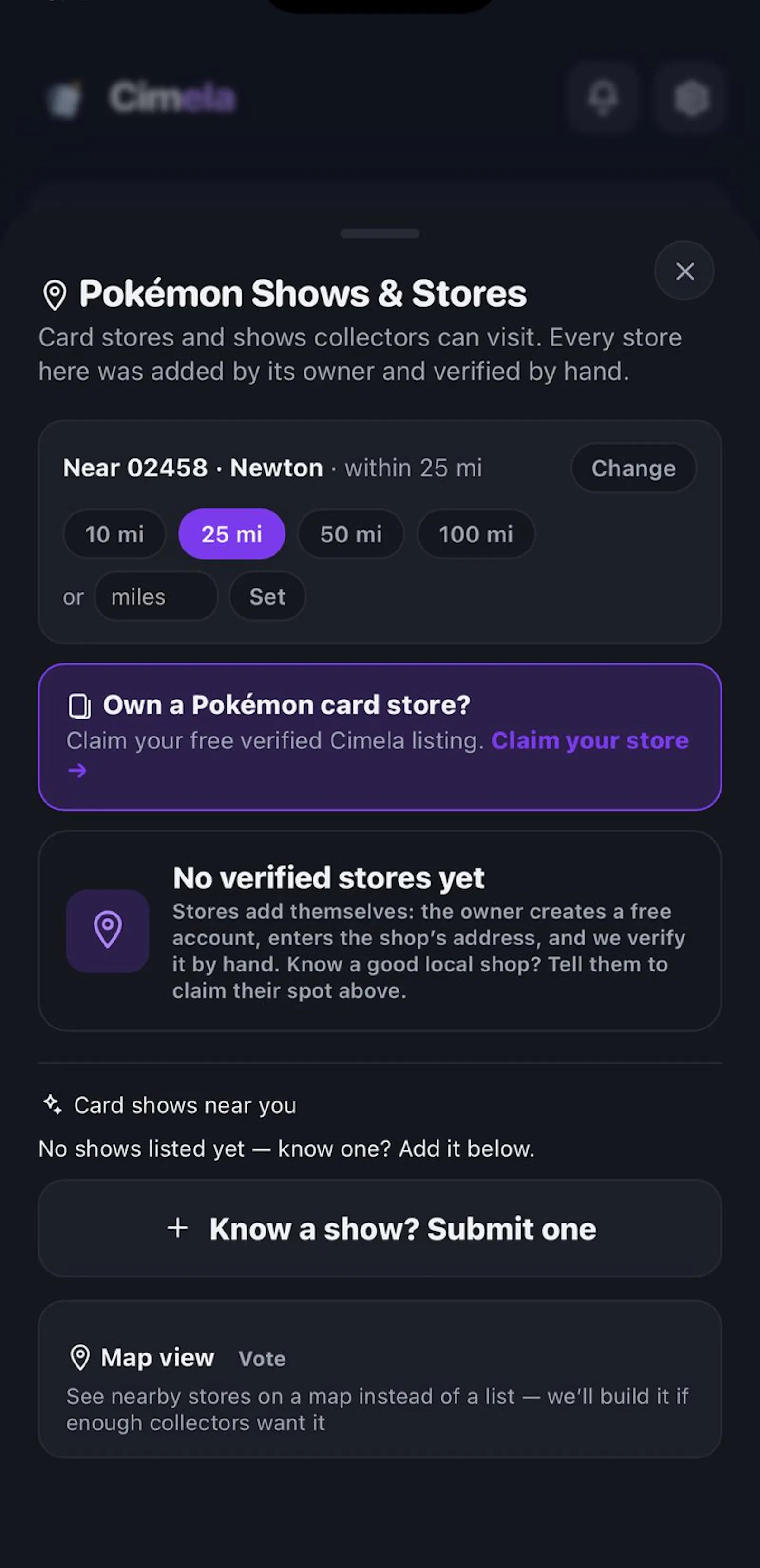 Cimela screenshot 2