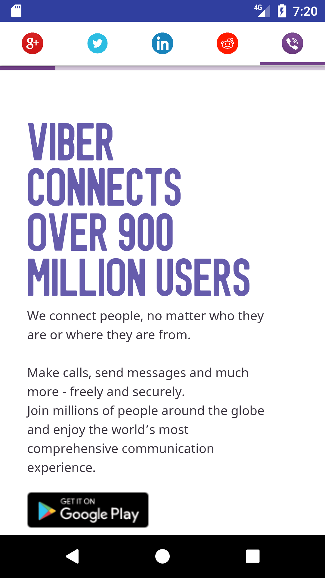 The Social App gallery image