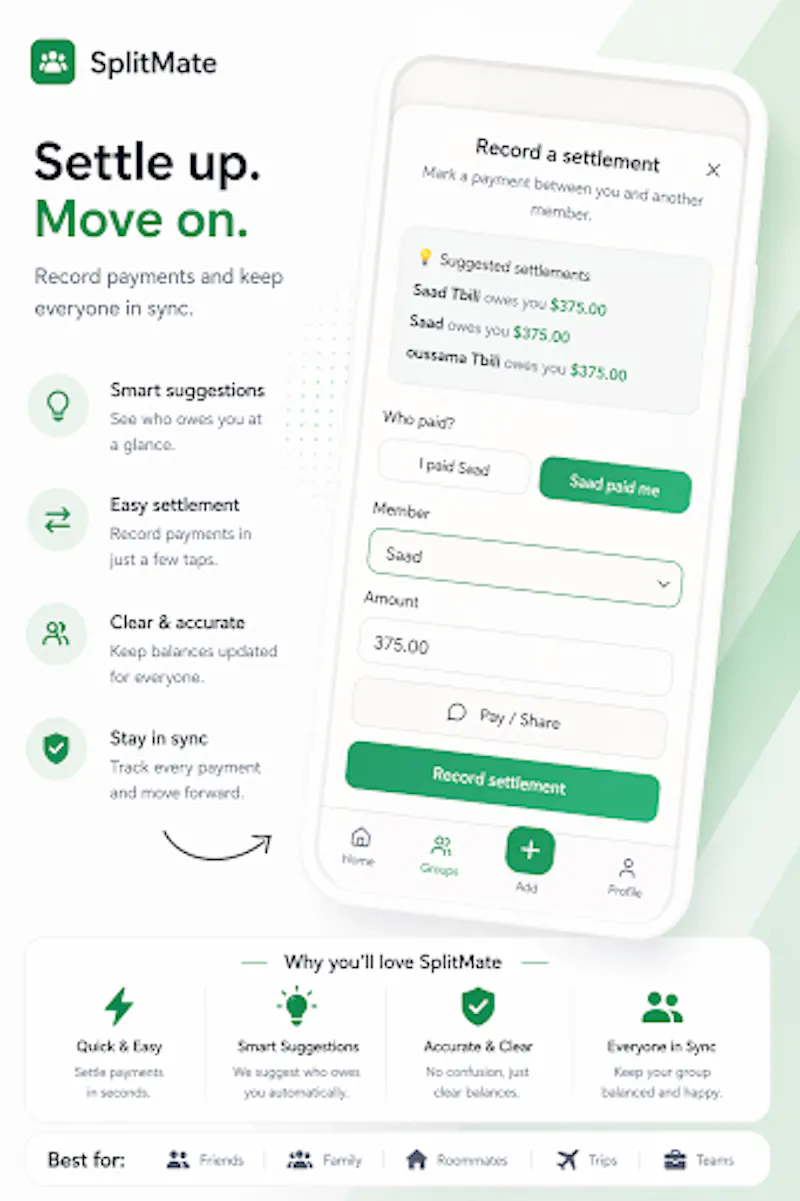 SplitMatePro screenshot 5
