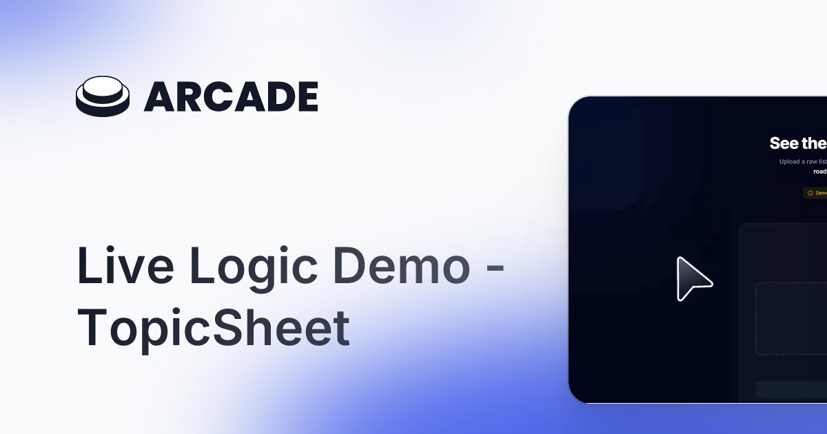 TopicSheet gallery image