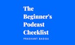 The Beginner's Podcast Checklist image