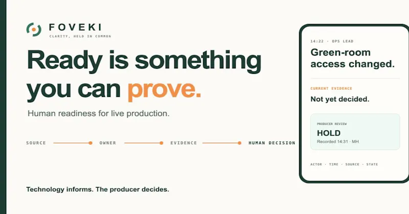 Live Event Production Readiness Software screenshot 1