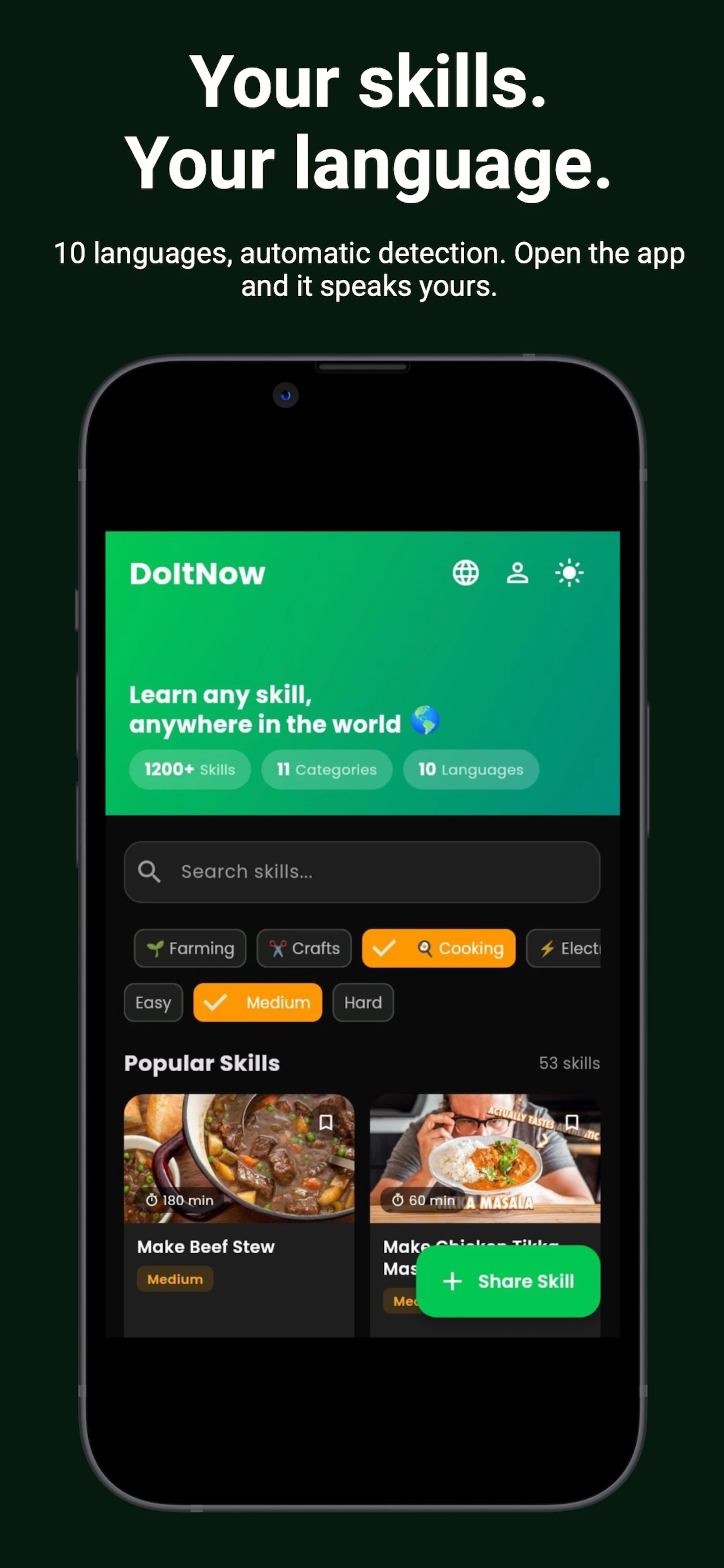 DoItNow — Learn Any Skill, Anywhere screenshot 1