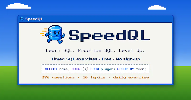 SpeedQL screenshot 1