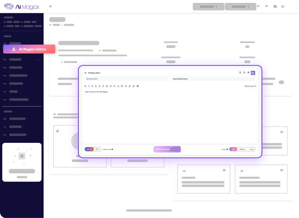 Media AI Magicx Editor - Revolusi penyuntingan dokumen anda dengan AI Magicx 2