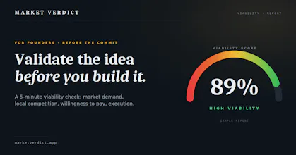 Market Verdict gallery image