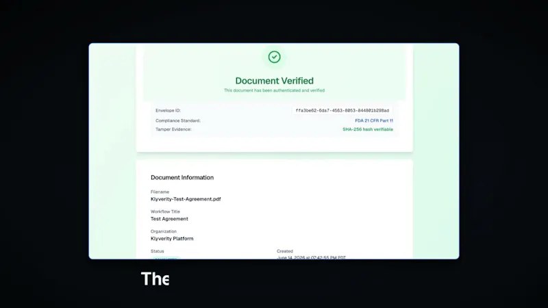 Klyverity screenshot 1 (video preview)