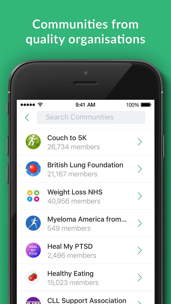 HealthUnlocked for iPhone gallery image