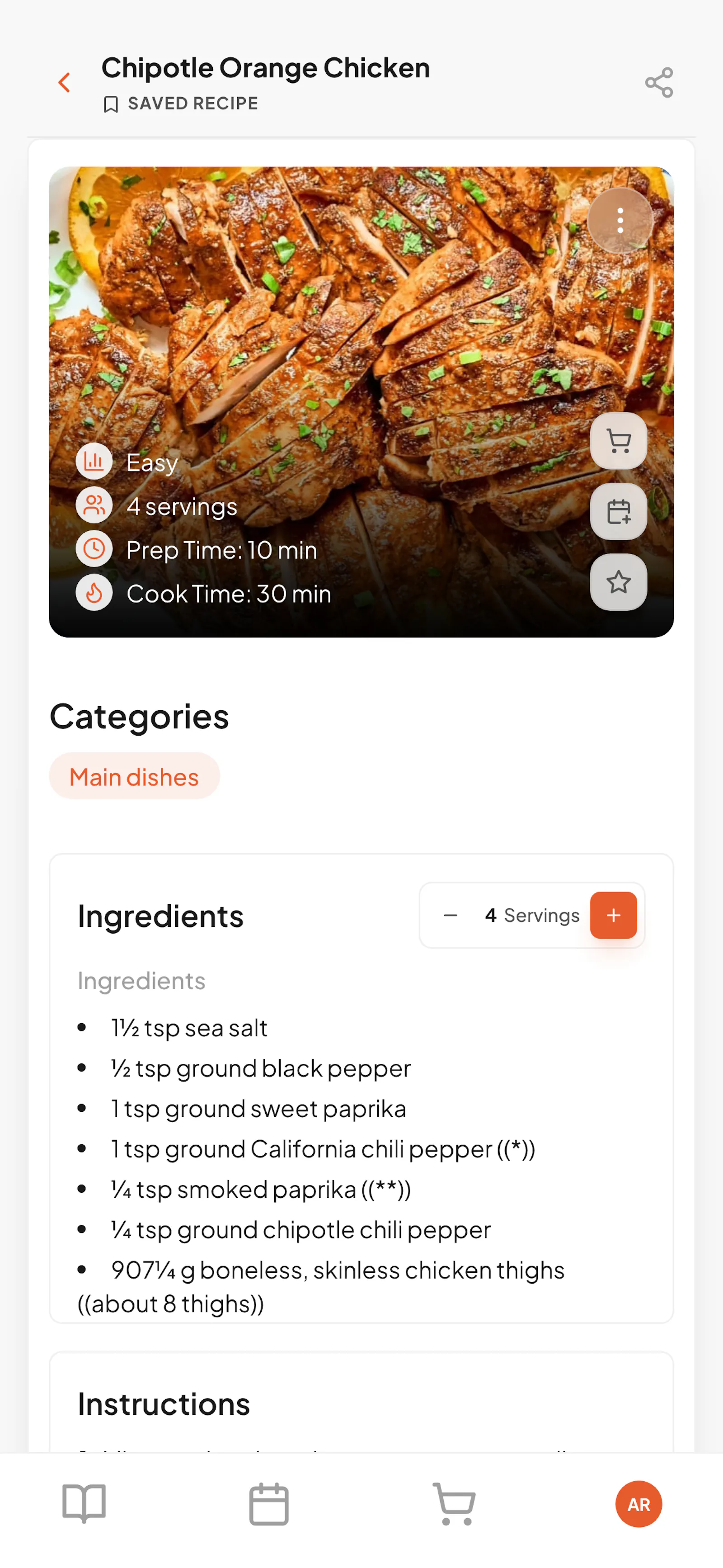 Recipe Chest screenshot 3