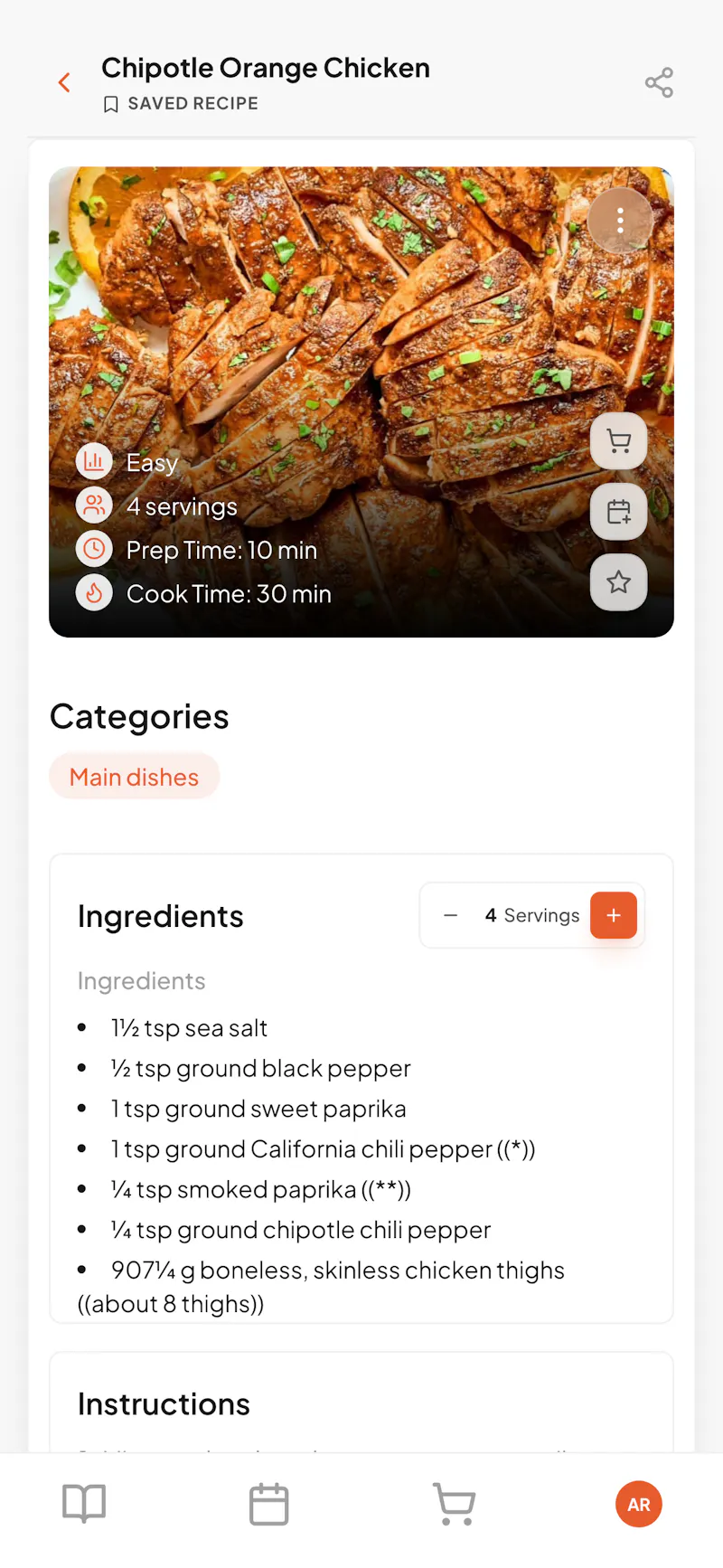 Recipe Chest screenshot 3