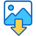 Pixel2Pixel Save Image As Chrome Plugin logo