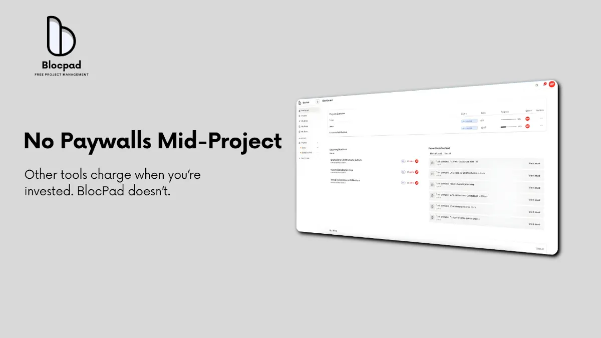 BlocPad - Project & Team Workspace