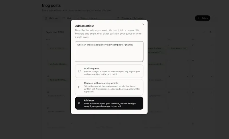 Rankdesk AI-Writer screenshot 6