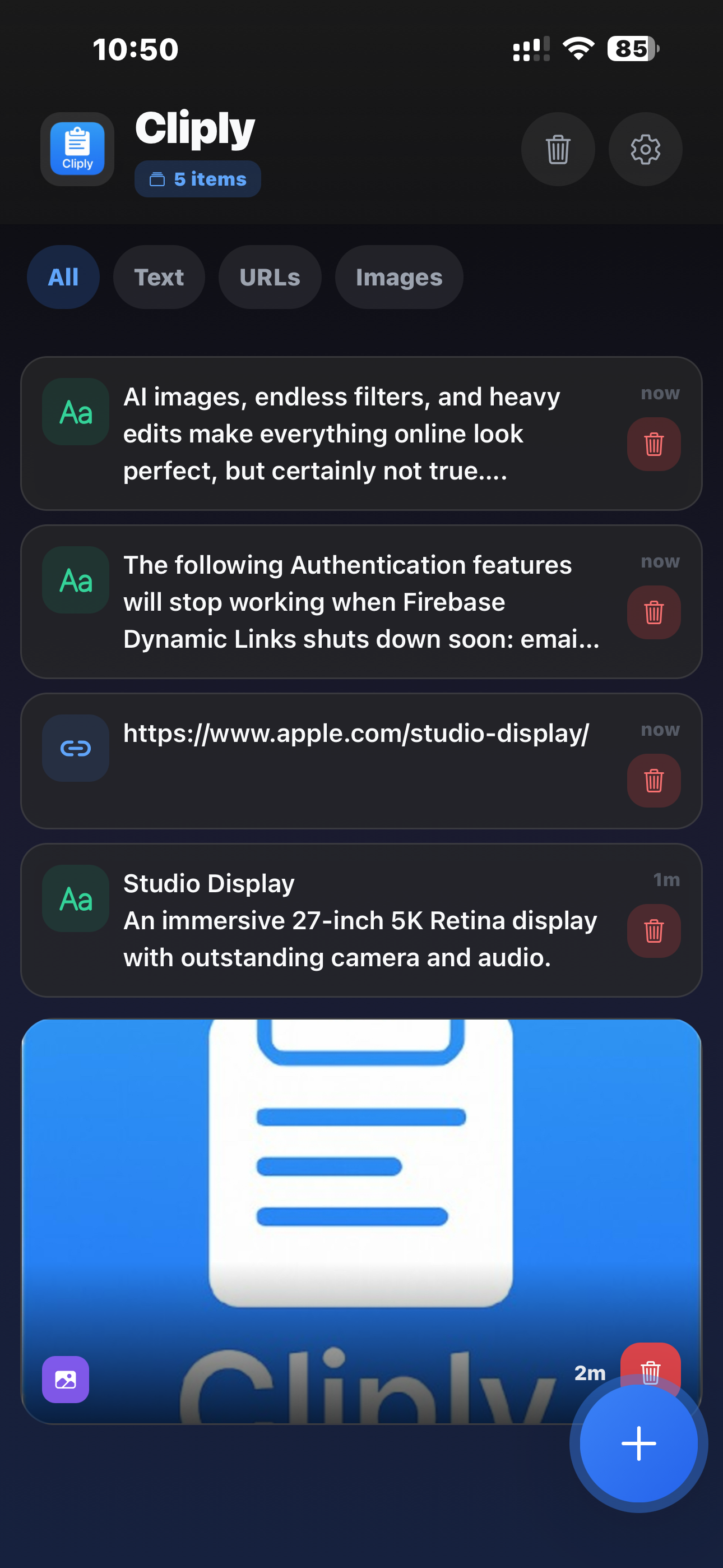 Cliply - Screenshot 2 showing product features and functionality