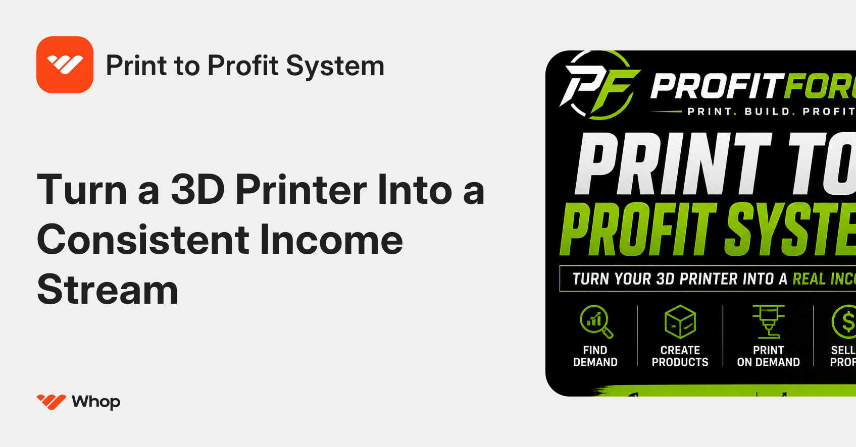 Print to Profit Blueprnt gallery image
